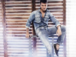 Diego Miguel for Just Cavalli SS12_02